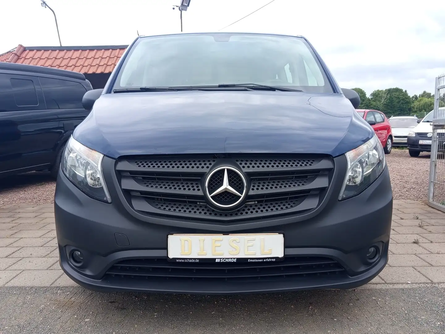 Mercedes-Benz Vito 114 CDI Tourer Pro Automatik, Klimaauto, 8 Sitze Bleu - 1