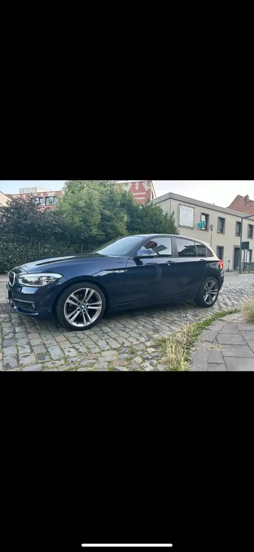 BMW 120 dA Bleu - 2