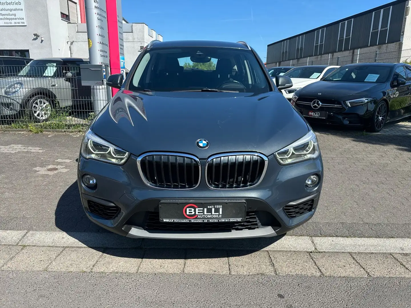BMW X1 xDrive 18 d Advantage Navi AHK FINANZIERUNG Grau - 2