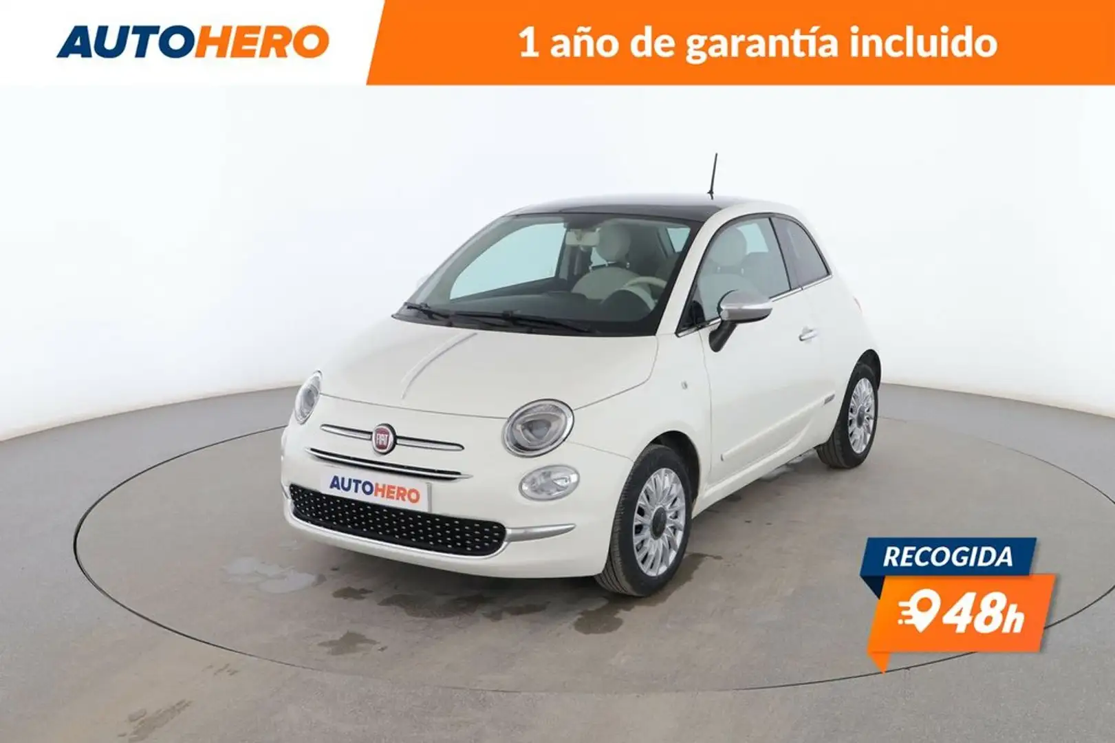 Fiat 500 1.2 Lounge Amarillo - 1