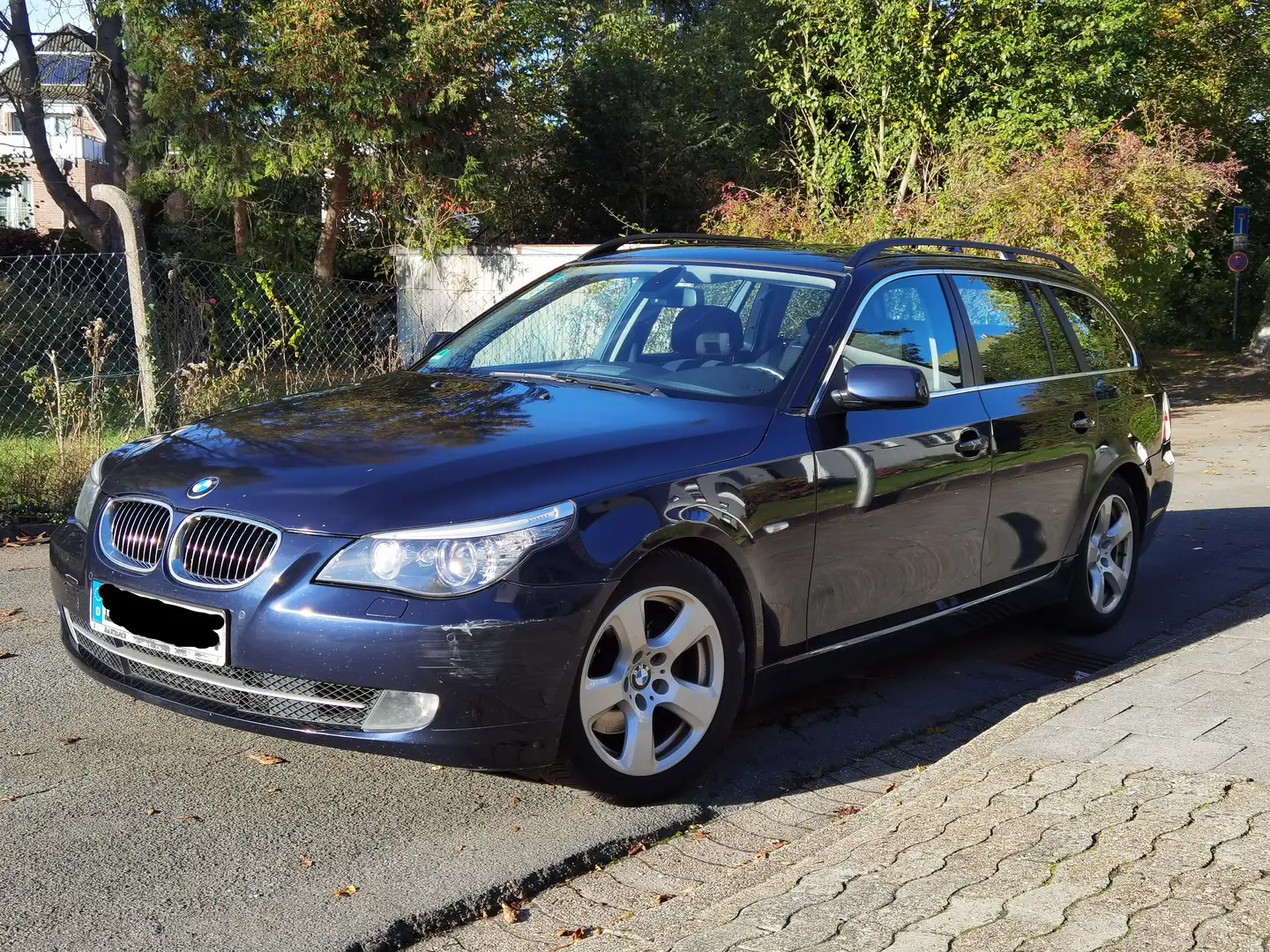BMW 525 525i Touring AKH Panorama 6 Zylinder Blau - 1
