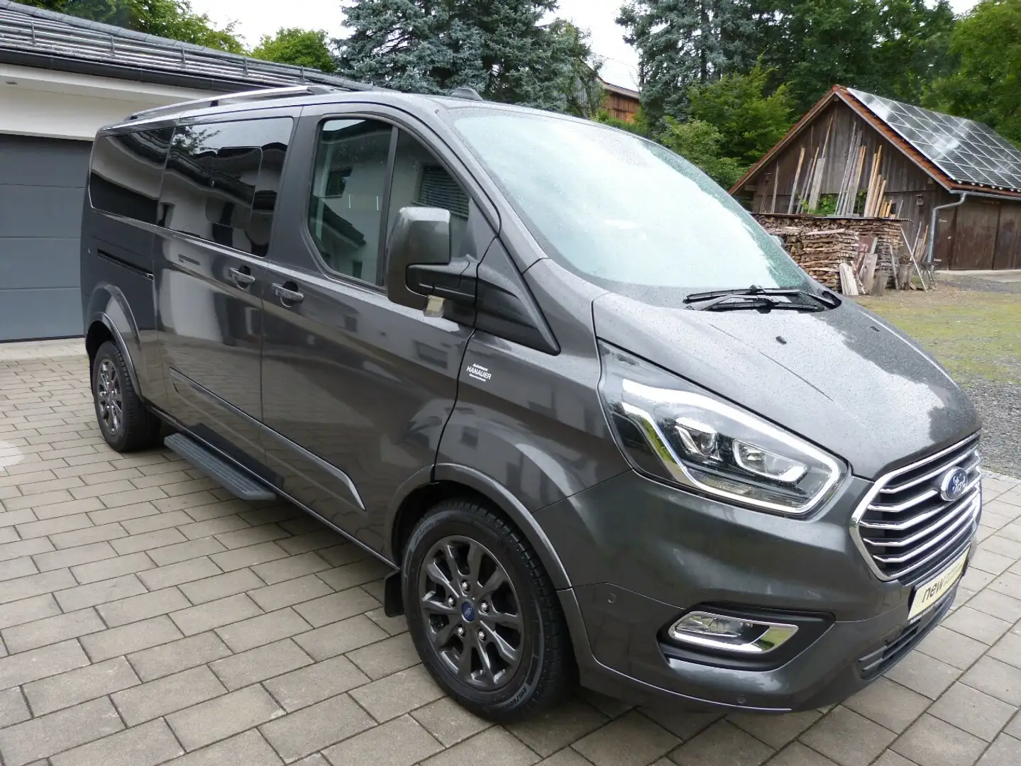 Ford Tourneo Custom 320 L2 Titanium X[MOTOR NEU/CAMPER] Gris - 2