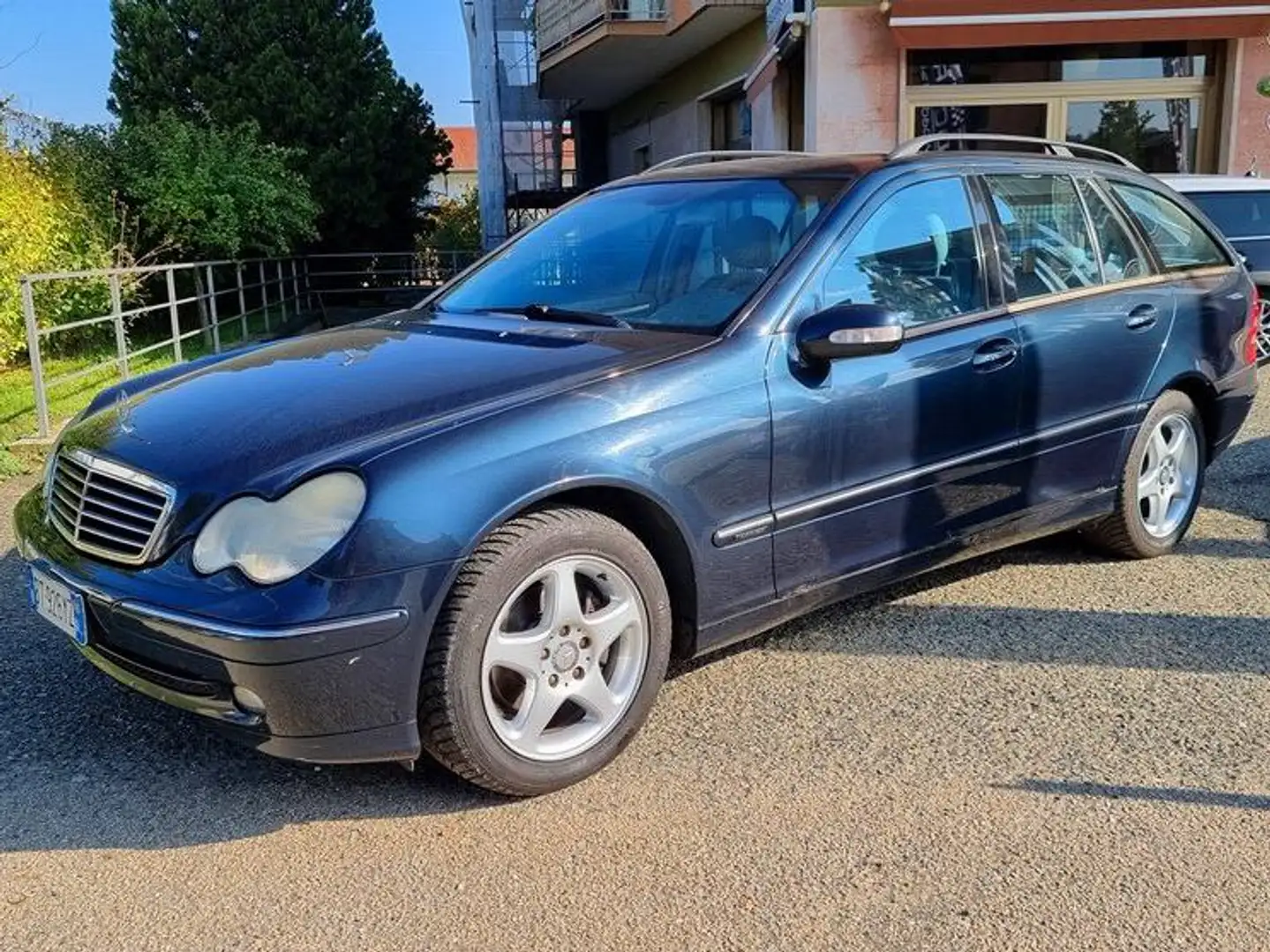 Mercedes-Benz C 200 C SW 200 KOMPRESSOR EVO AVANTGARDE ISCRITTA ASI Blau - 1