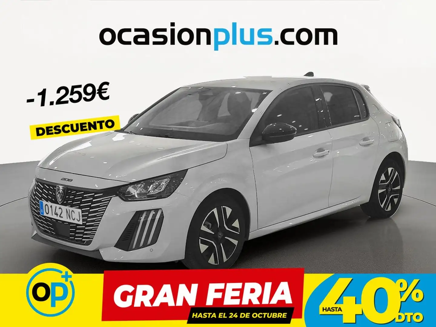 Peugeot 208 1.2 Puretech S&S Allure 100 Blanco - 1