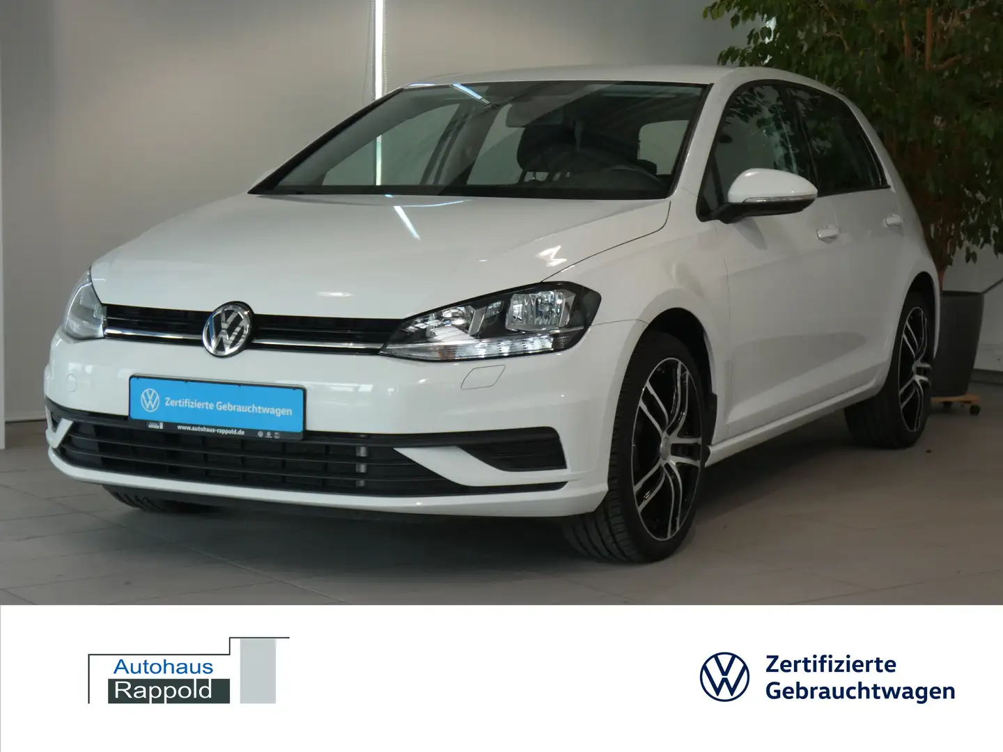 Volkswagen Golf 1.0 TSI TRENDLINE SHZ KLIMAAUT TEL TEMPOMAT 18ZOLL Weiß - 1