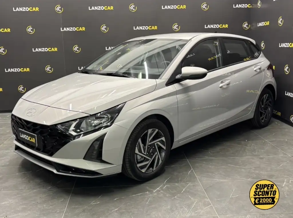 Hyundai i20, 1.0 T-GDI CONNECTLINE 100CV MY26 *DIVERSI COLORI*, colore argento, 2026, benzina | usata in vendita da LANZOCAR