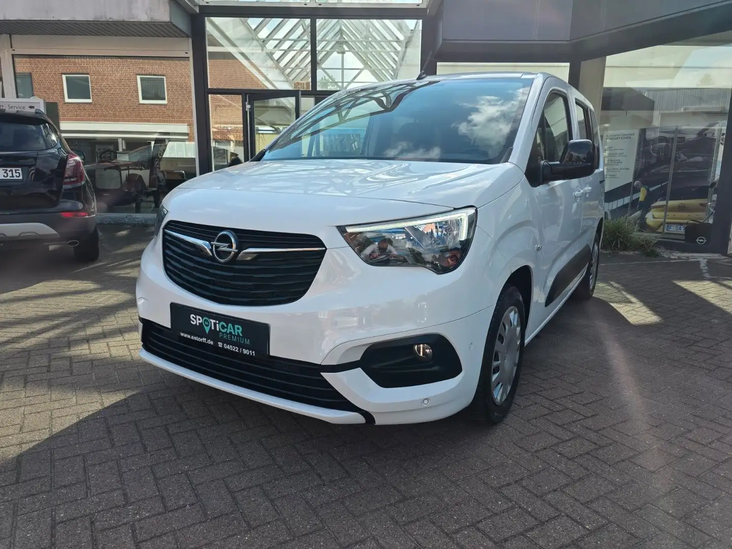 Opel Combo Life E Elegance 1.5D Blanc - 1