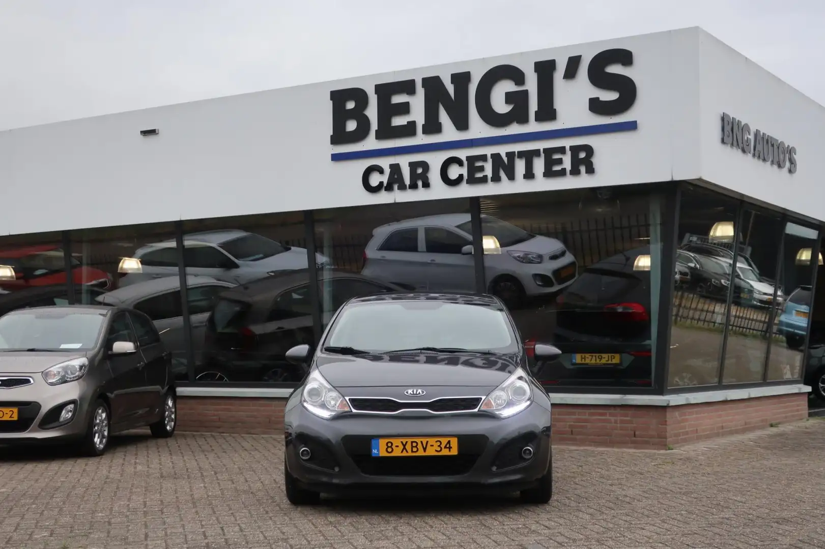 Kia Rio 1.2 CVVT BusinessLine 2e EIG_AIRCO_LED_CRUIS_N.A.P Gris - 2