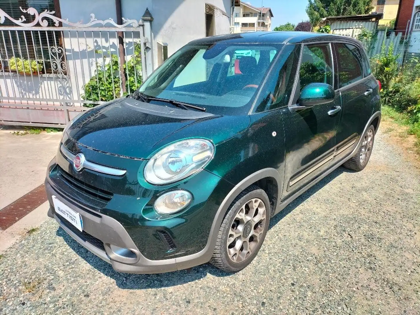 Fiat 500L 500L 1.3 mjt Trekking 85cv Verde - 1