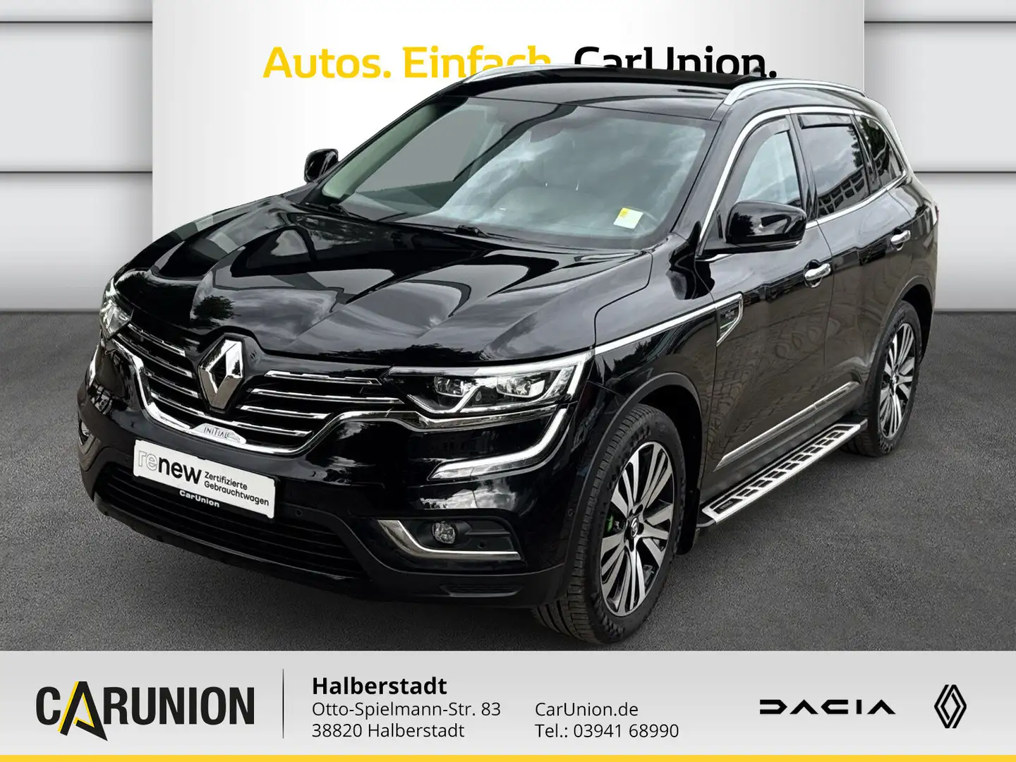 Renault Koleos INI PARIS dCi 175 4WD Aut Leder SHZ  Navi Zwart - 1