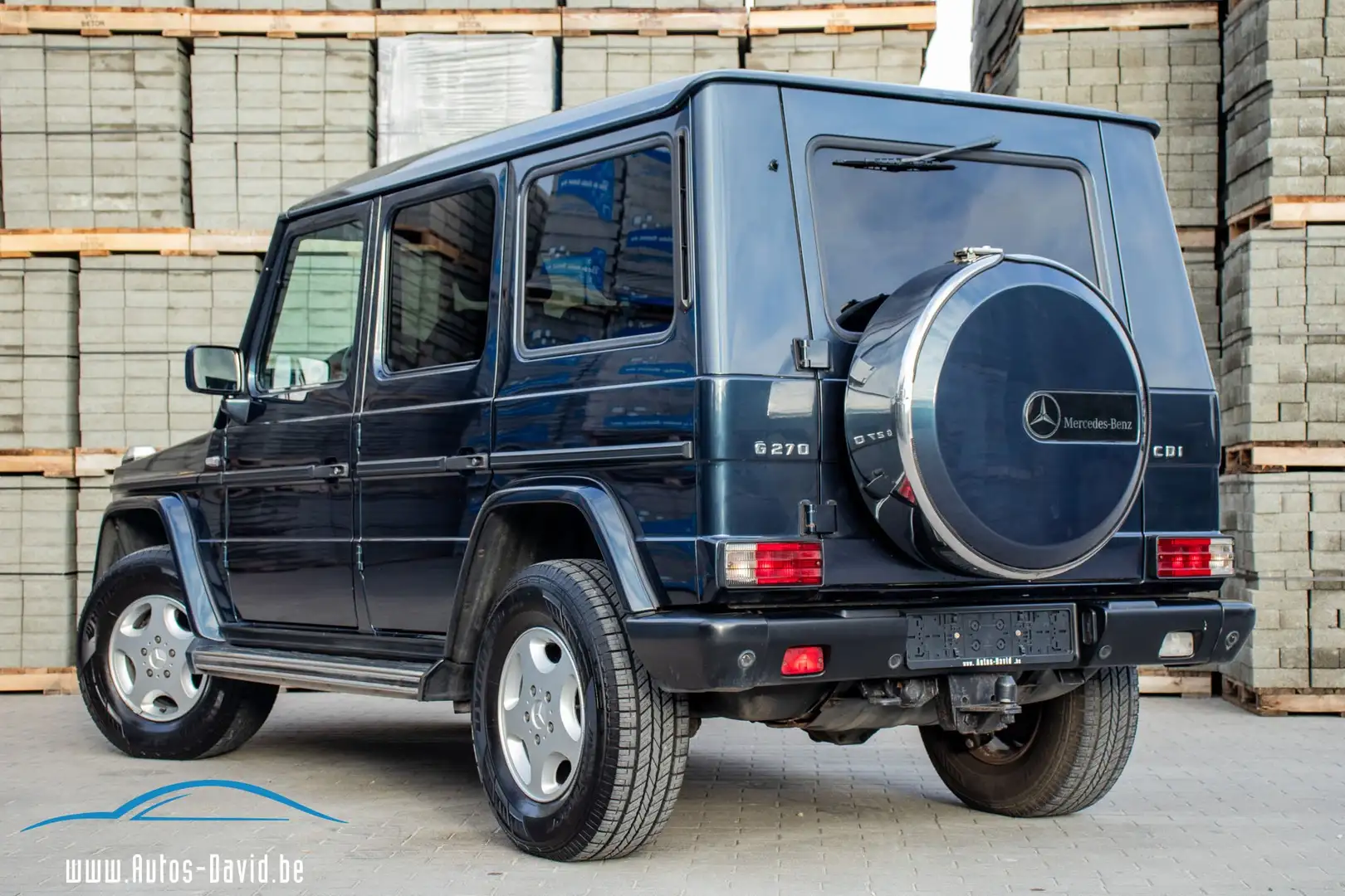 Mercedes-Benz G 270 CDI Aut. G-Klasse 4X4 2.7 / 1 EIGENAAR / HISTORIEK Bleu - 2