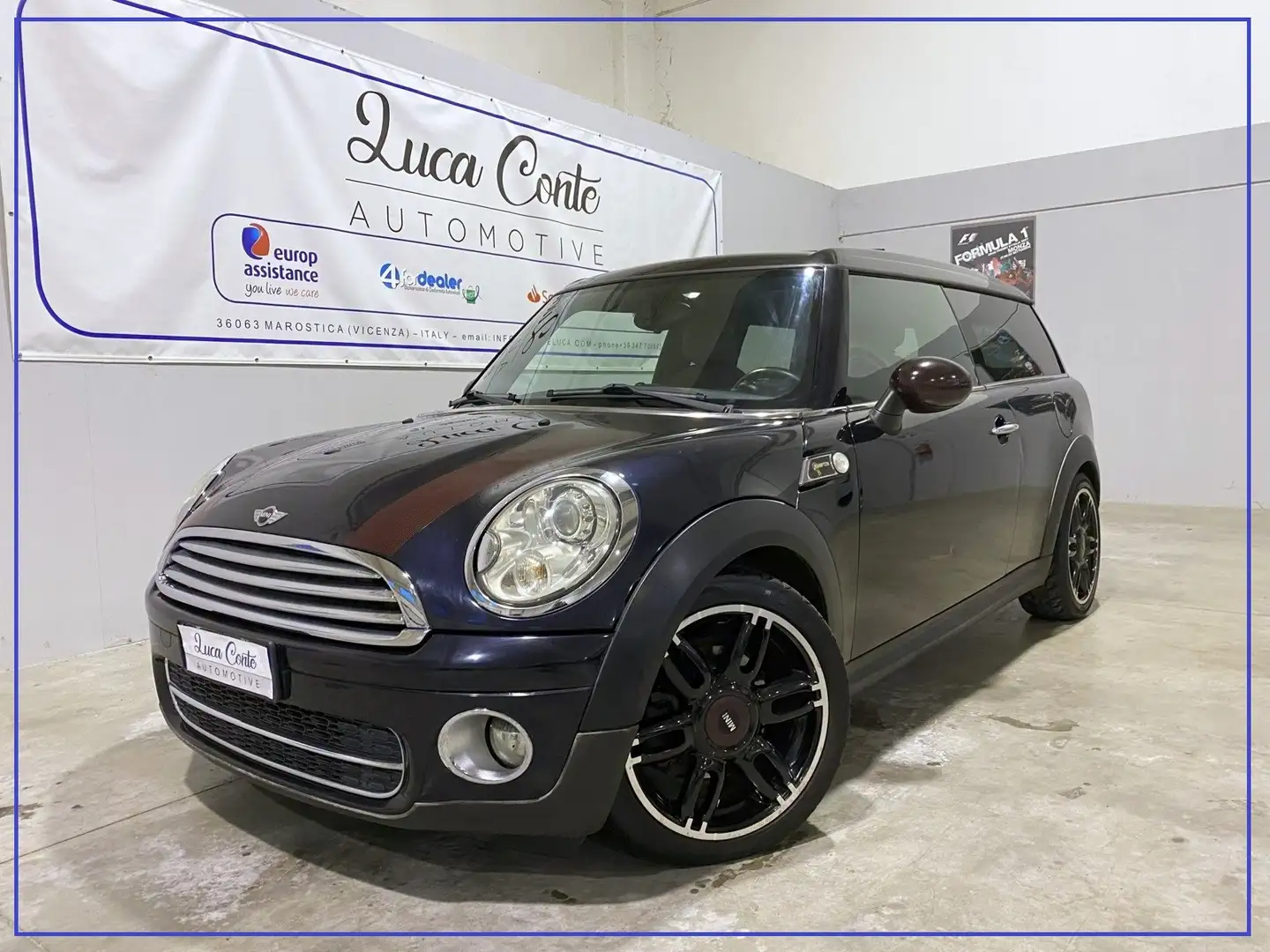 MINI Cooper D Clubman 2.0d Autom. 50 HAMPTON Limited Edition -GARANZIA- Modrá - 1