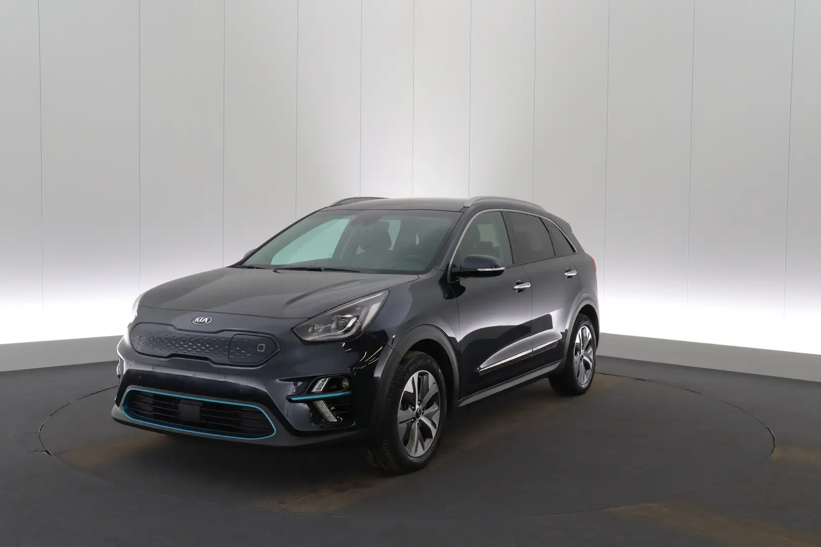 Kia e-Niro 64 kWh More Luxe LEDER/CUIR LED GPS PDC CAM Keyles Bleu - 1