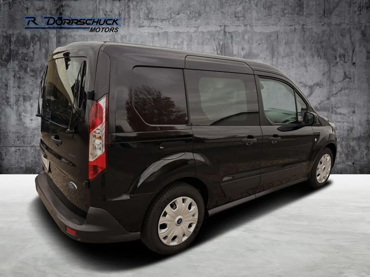 Ford Transit Connect Kasten Trend 1.5d  3-Sitzer, Navi, Klima Schwarz - 2