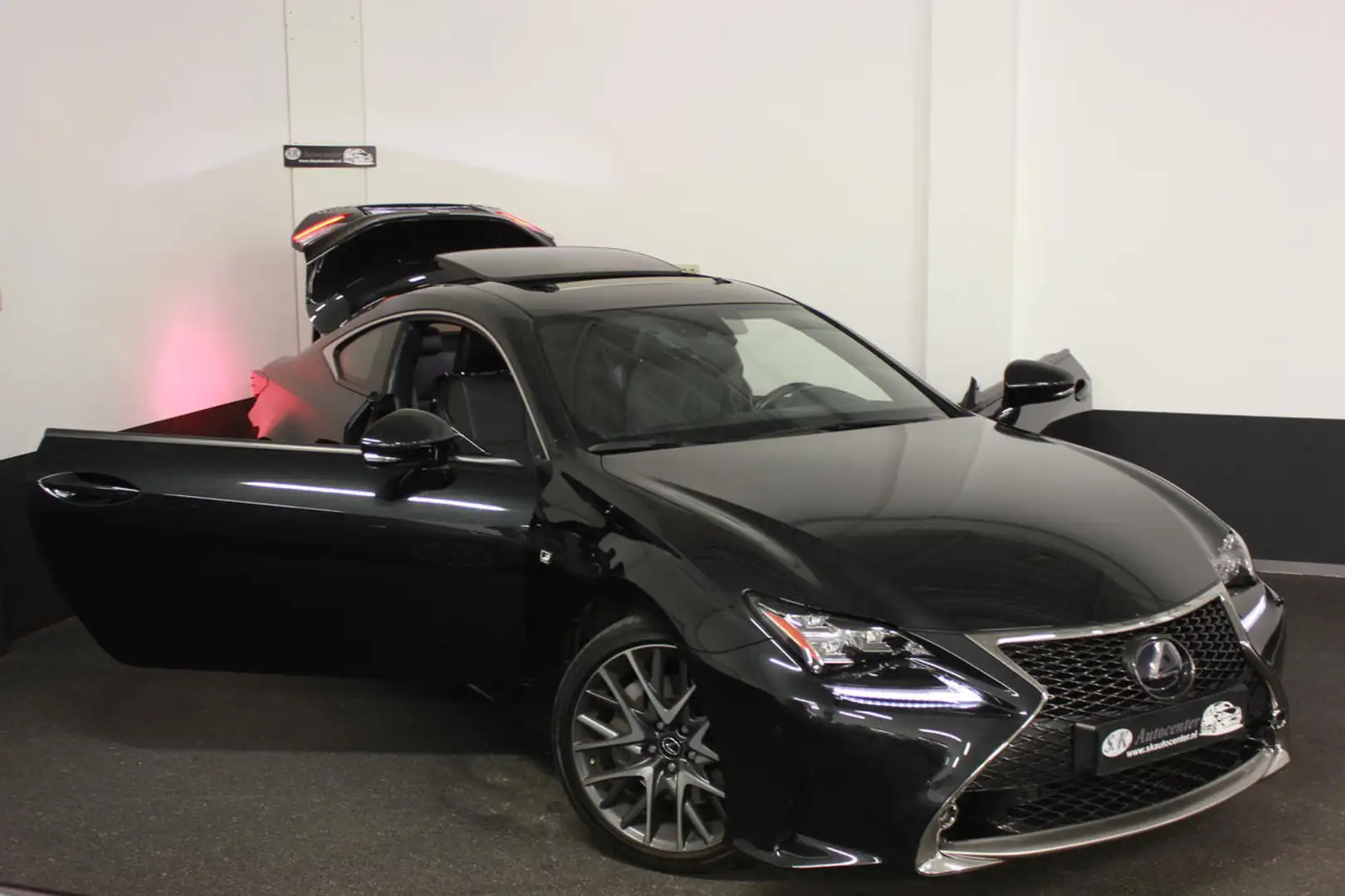 Lexus RC 300h F SPORT-LINE*PANO*FULL OPTIE'S*TOPSTAAT* Negru - 2
