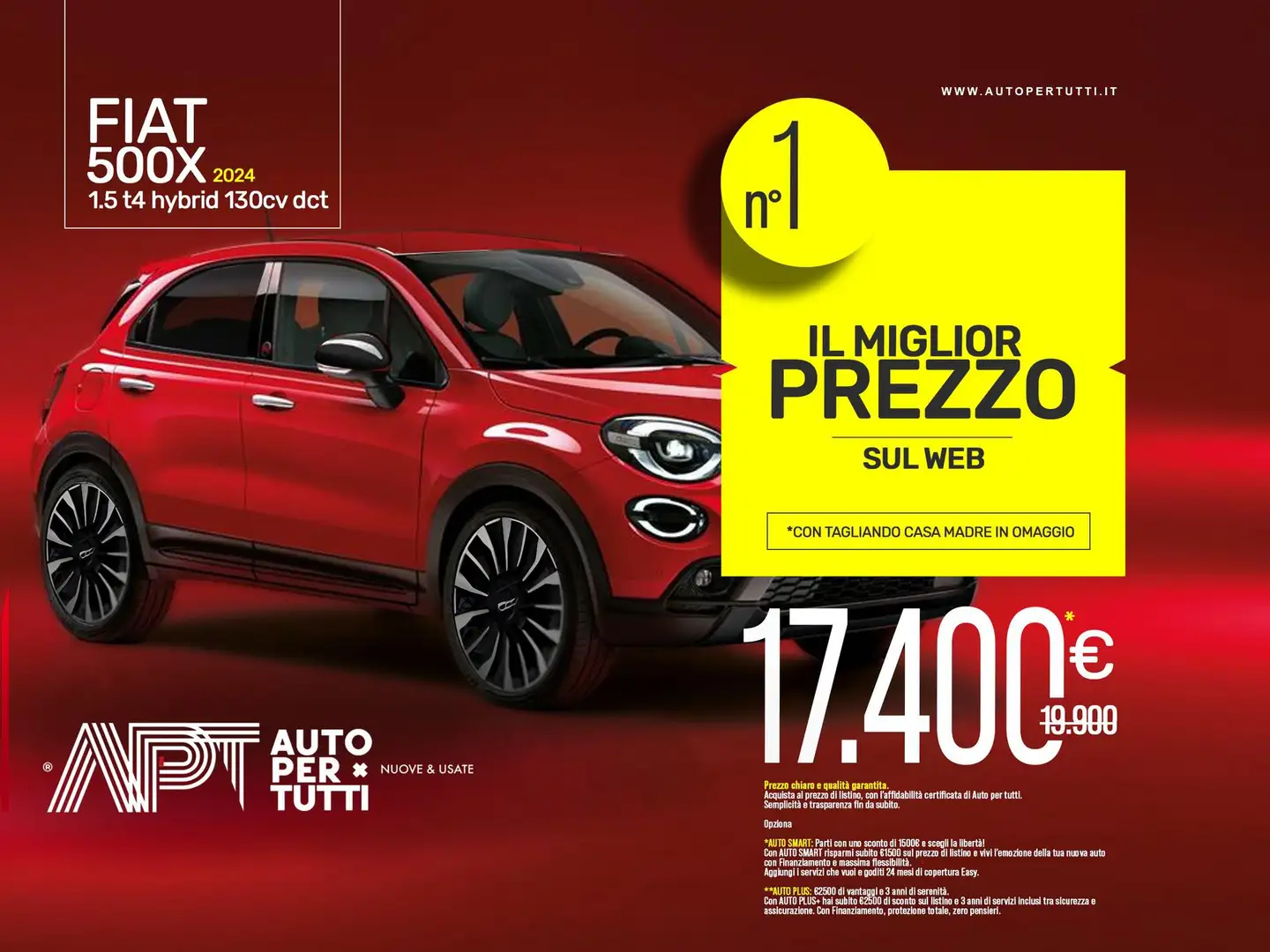 Fiat 500X 500X 1.5 t4 hybrid 130cv dct Grey - 1