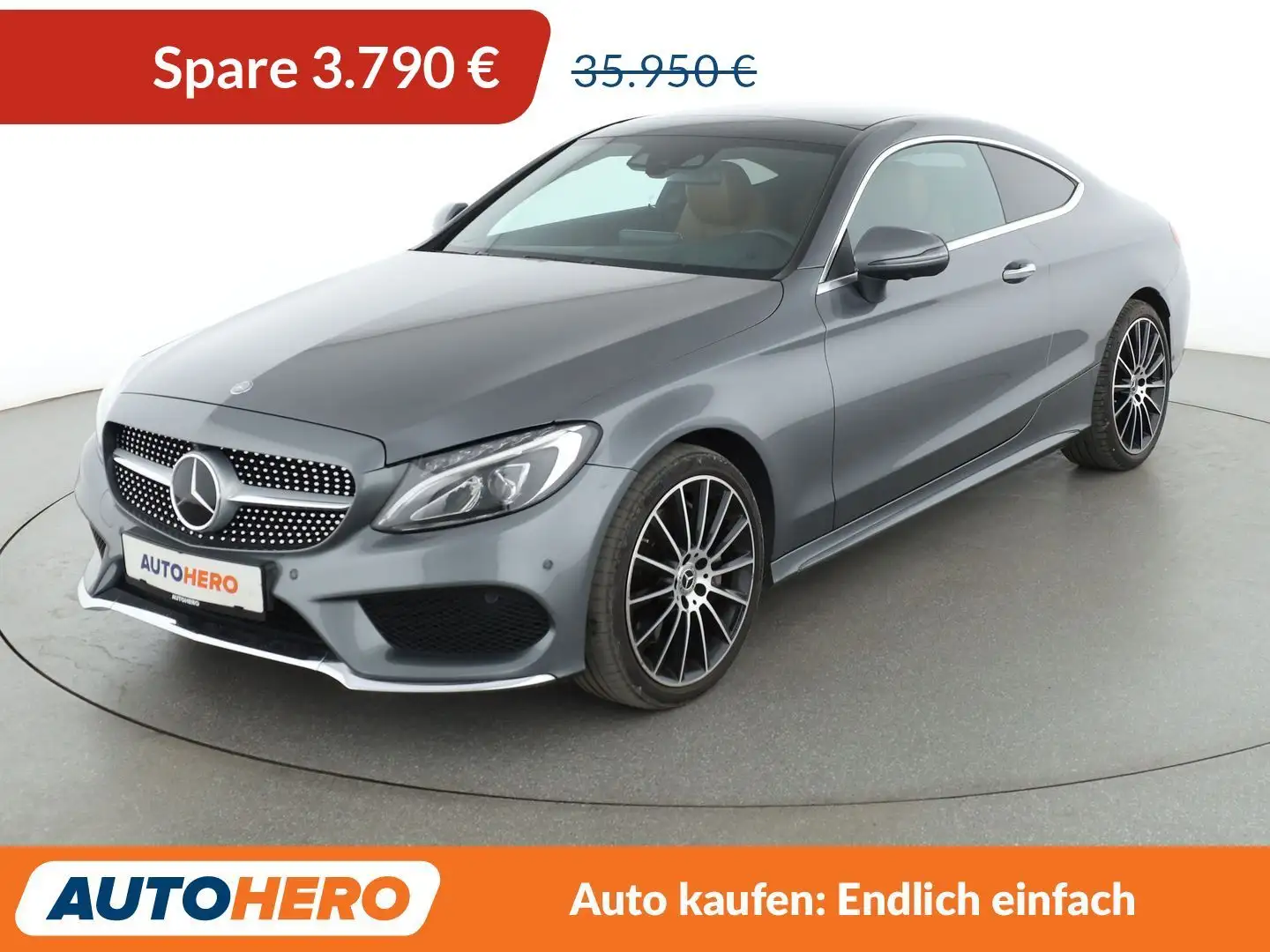 Mercedes-Benz C 400 4Matic AMG Line Aut.*NAVI*HEAD-UP*LED*360* Grau - 1