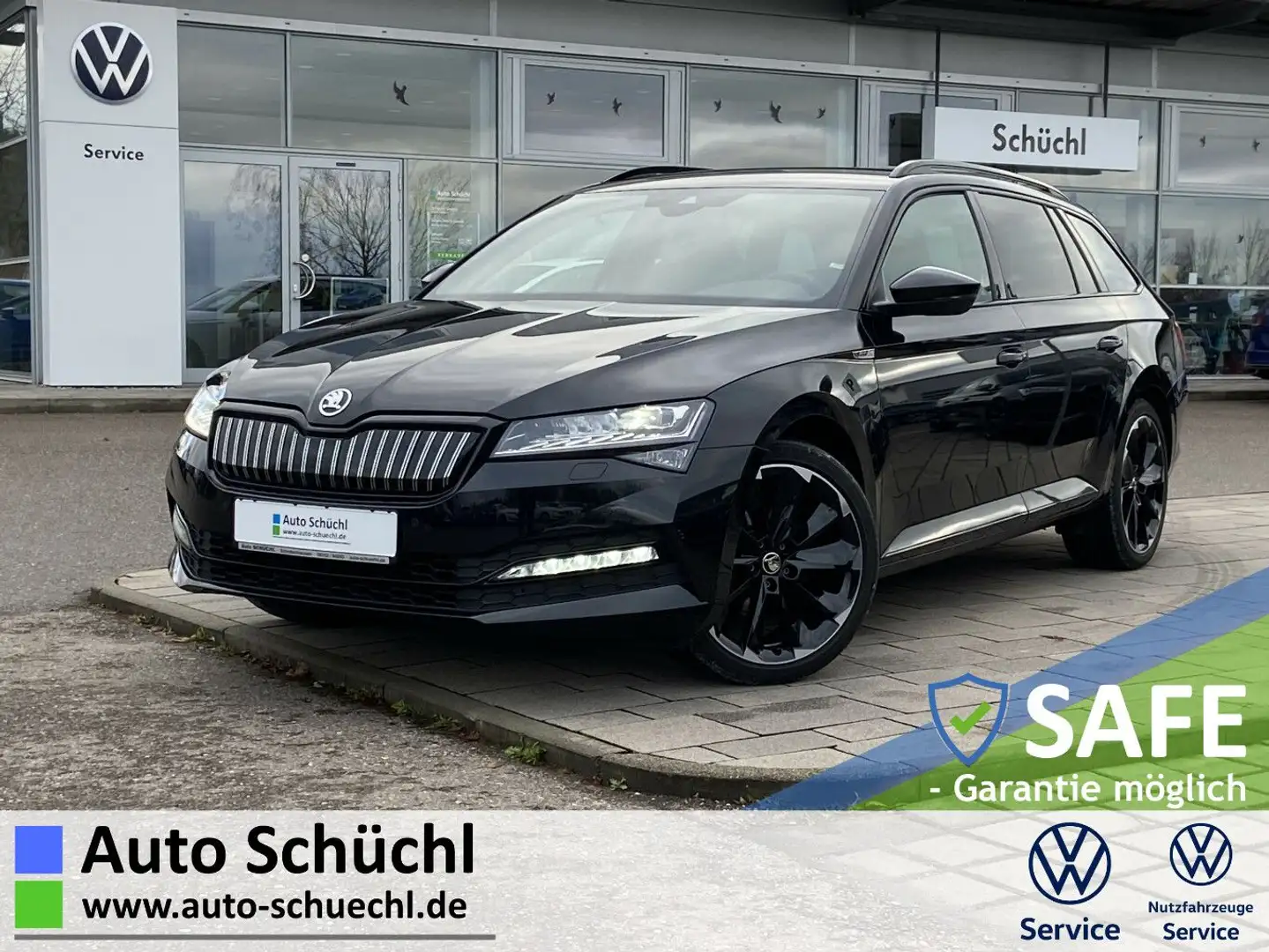 Skoda Superb Combi iV 1.4 TSI DSG SPORTLINE 19"+EL.HEC Schwarz - 1