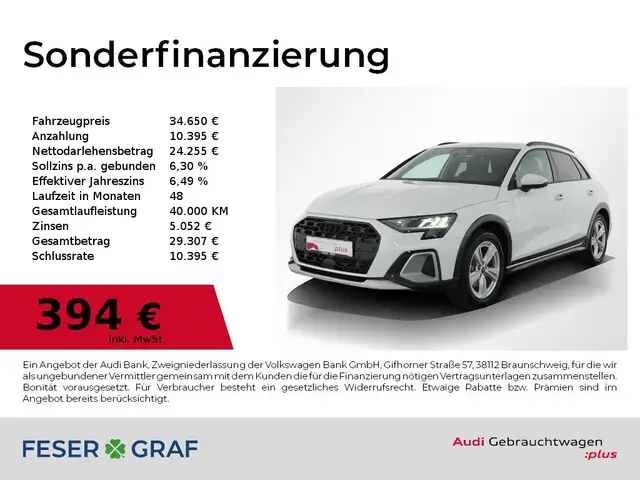 2025 Audi A3 in White for sale