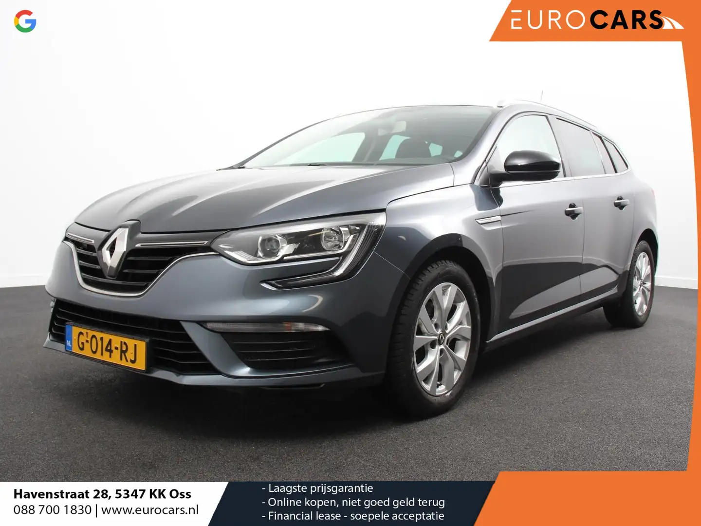 Renault Megane Estate 1.3 TCe Limited Cruise control Climate cont Grijs - 1