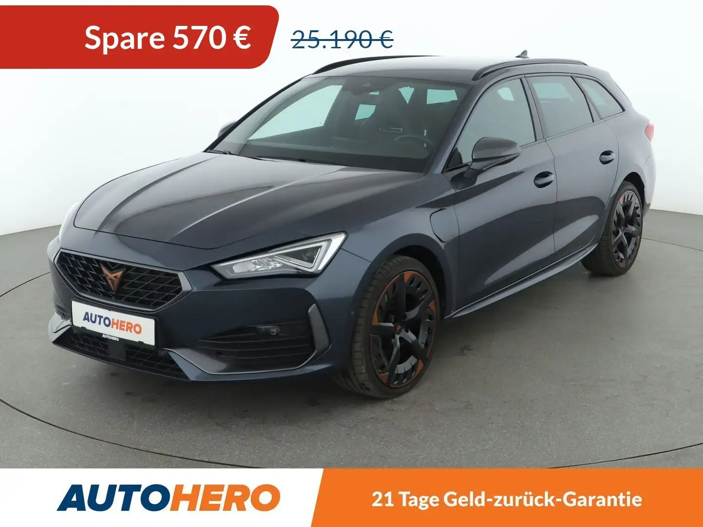 CUPRA Leon 1.4 e-HYBRID Aut.*NAVI*LED*ACC*CAM*SHZ*PDC* Grau - 1