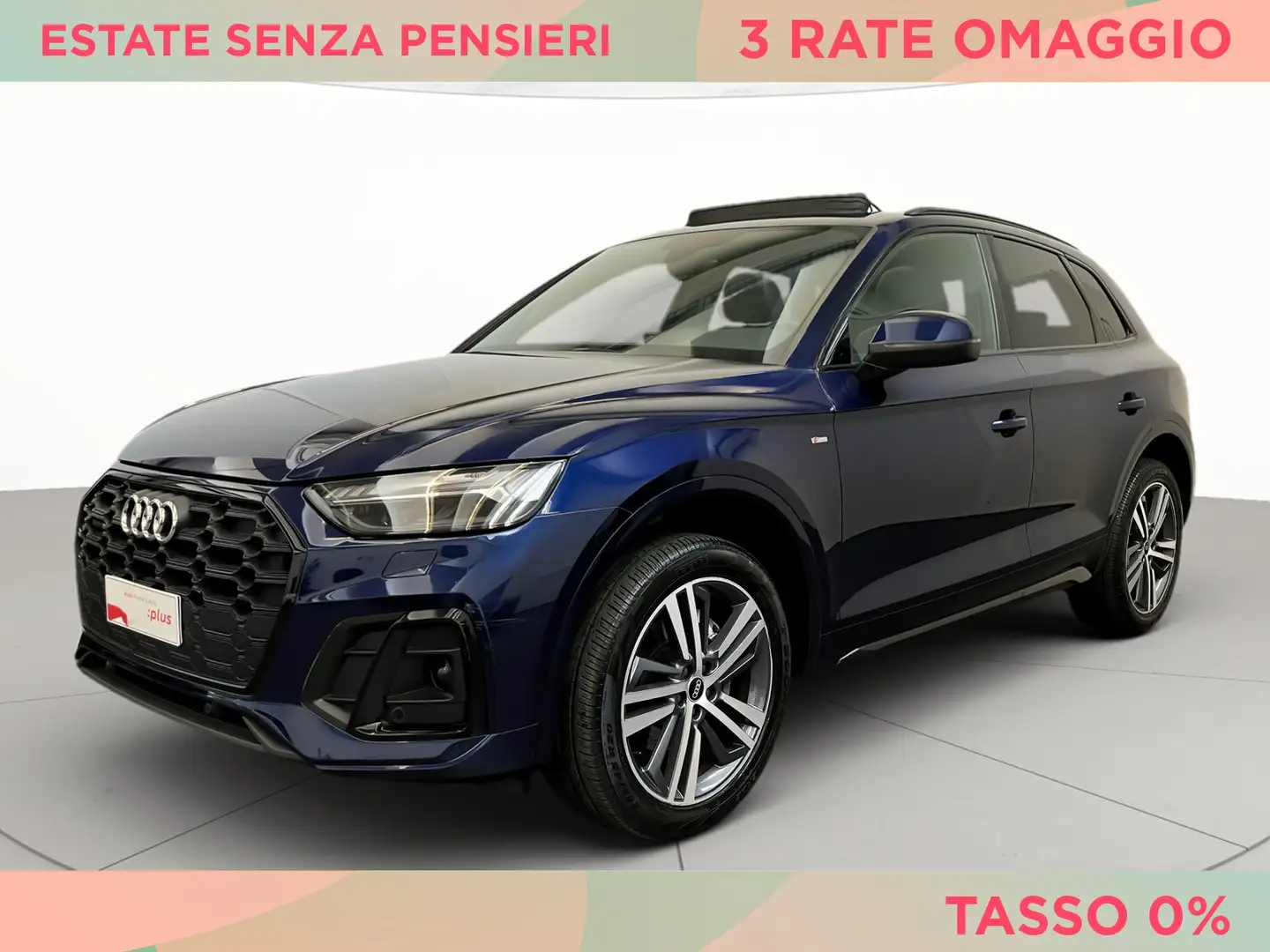 Audi Q5 40 2.0 tdi mhev 12v s line plus quattro s-tronic Blu/Azzurro - 1