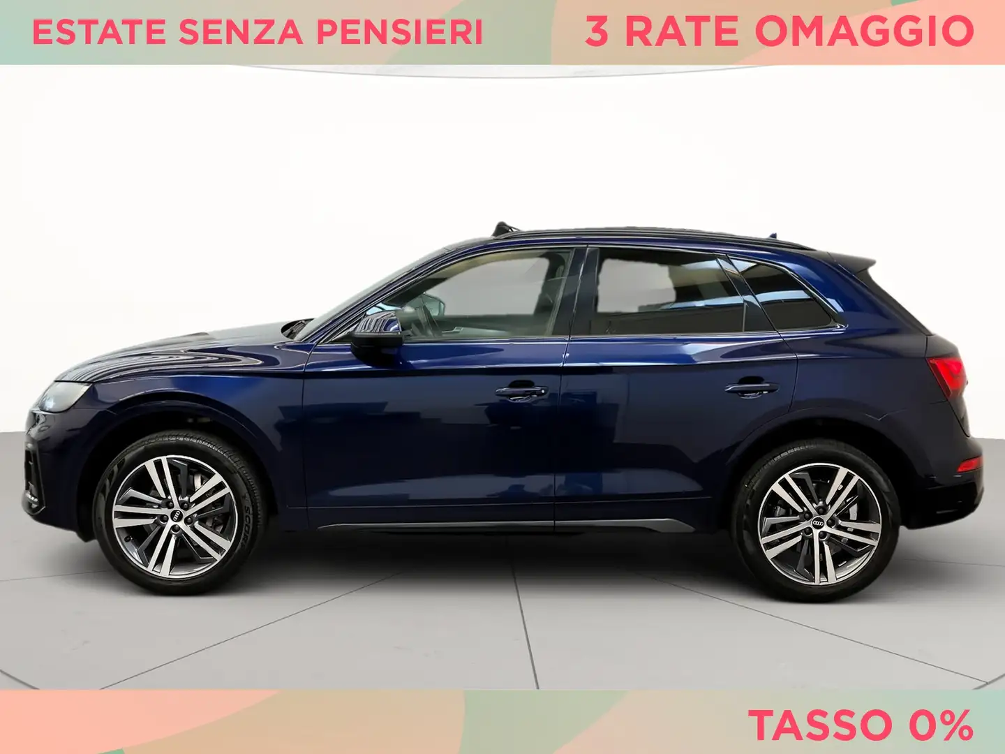 Audi Q5 40 2.0 tdi mhev 12v s line plus quattro s-tronic Blu/Azzurro - 2