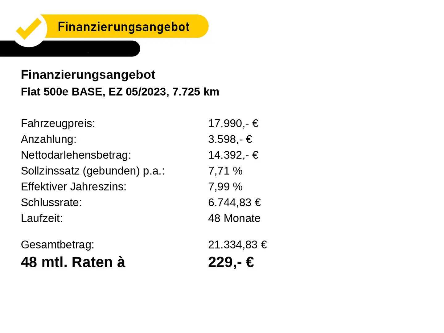 Fiat 500e *Klimaautomatik*CarPlay*AntroidAuto*Regensen Weiß - 2