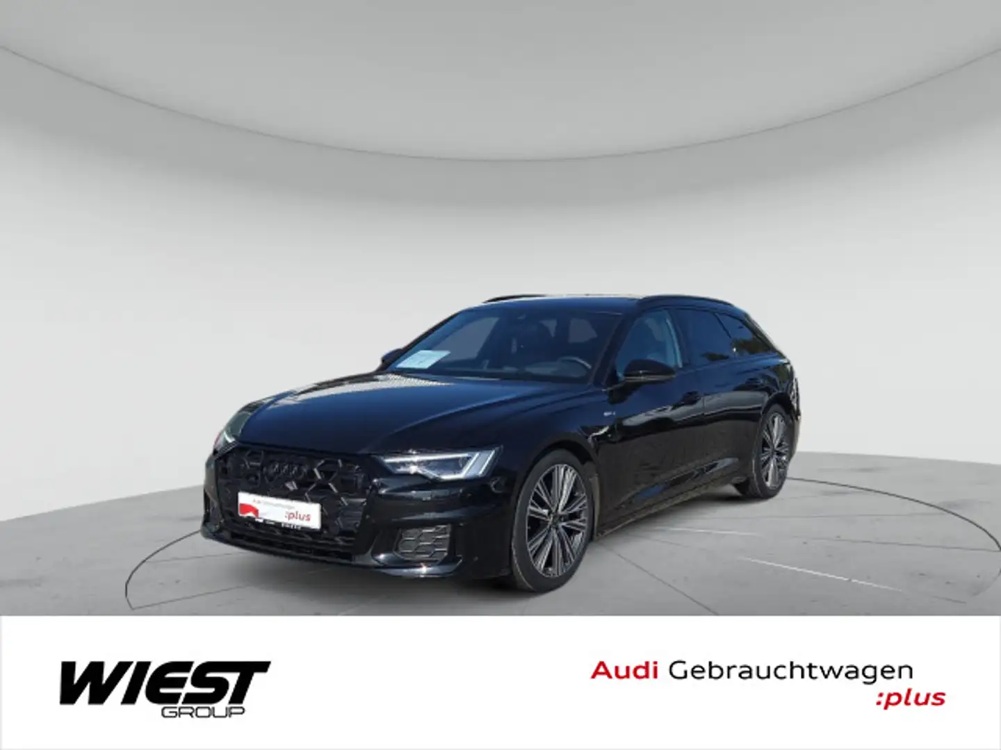 Audi A6 S line 50 TDI MATRIX/AHK/HUD/PANO/VIRTU Schwarz - 1