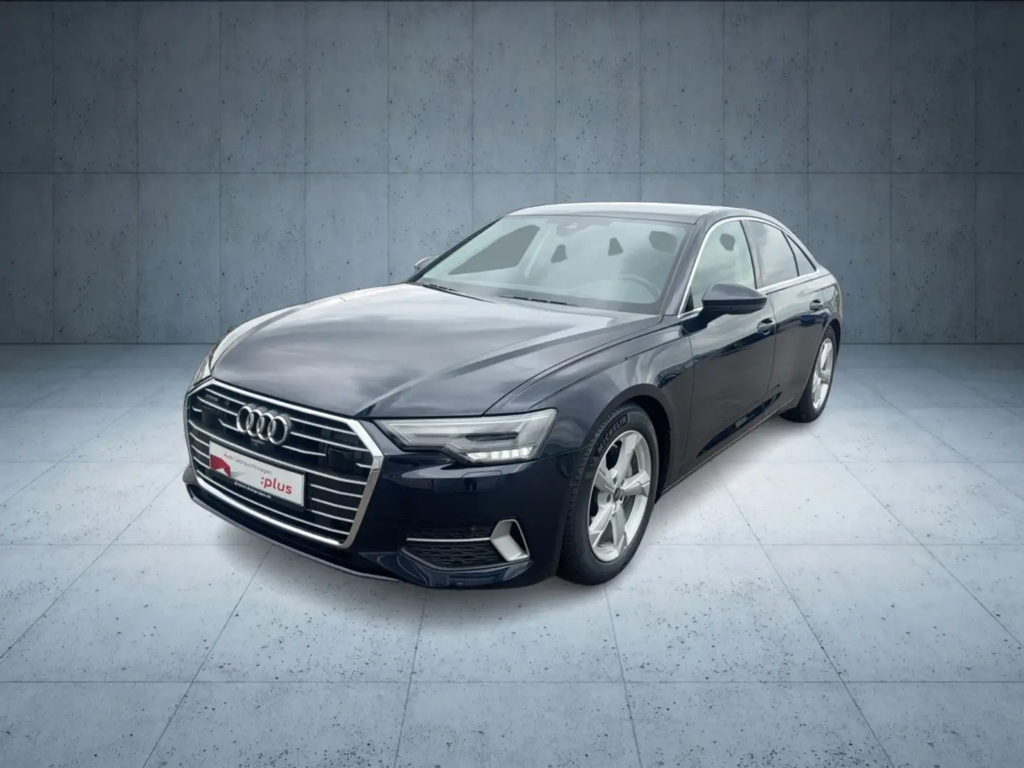Audi A6 Limousine advanced sport 50 TDI qu tiptr HUD Blau - 2