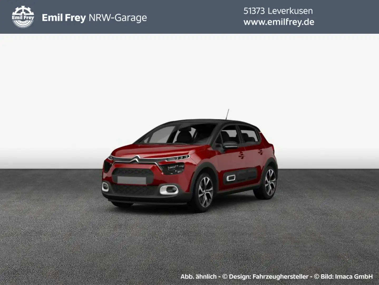 Citroen C3 Pure Tech 110 S&S EAT6 SHINE PACK Rouge - 1