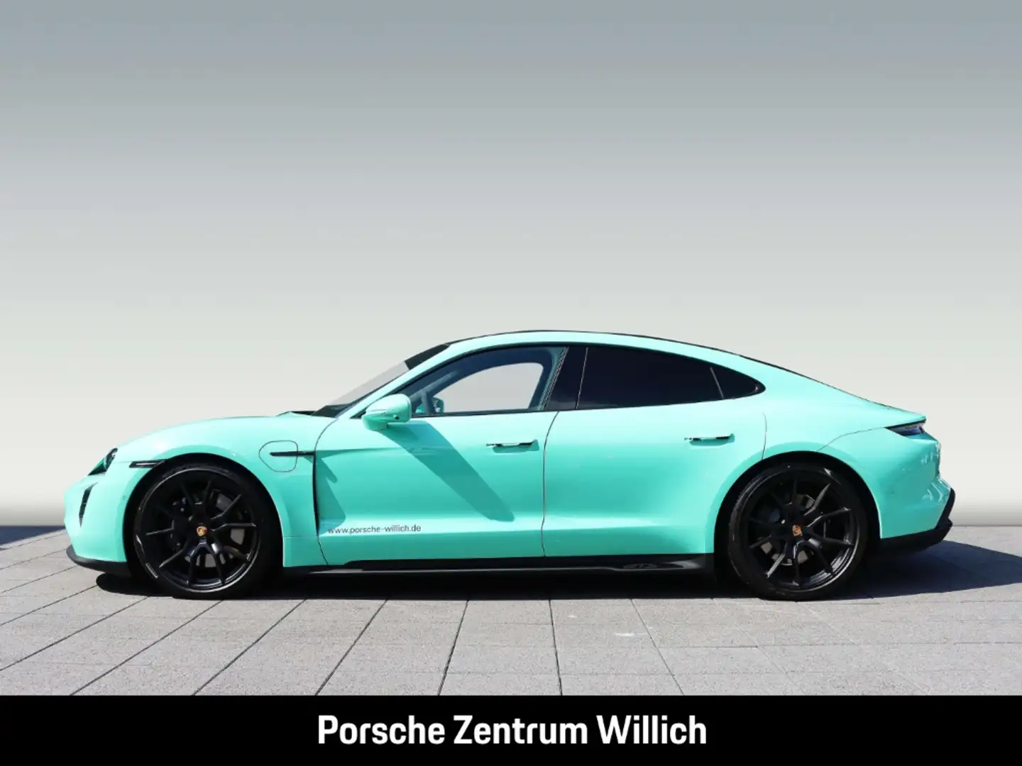 Porsche Taycan GTS Allrad HUD Luftfederung Panorama Navi Leder Me Зелений - 2