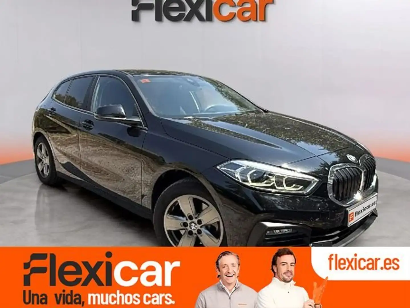 BMW 118 118d Noir - 1