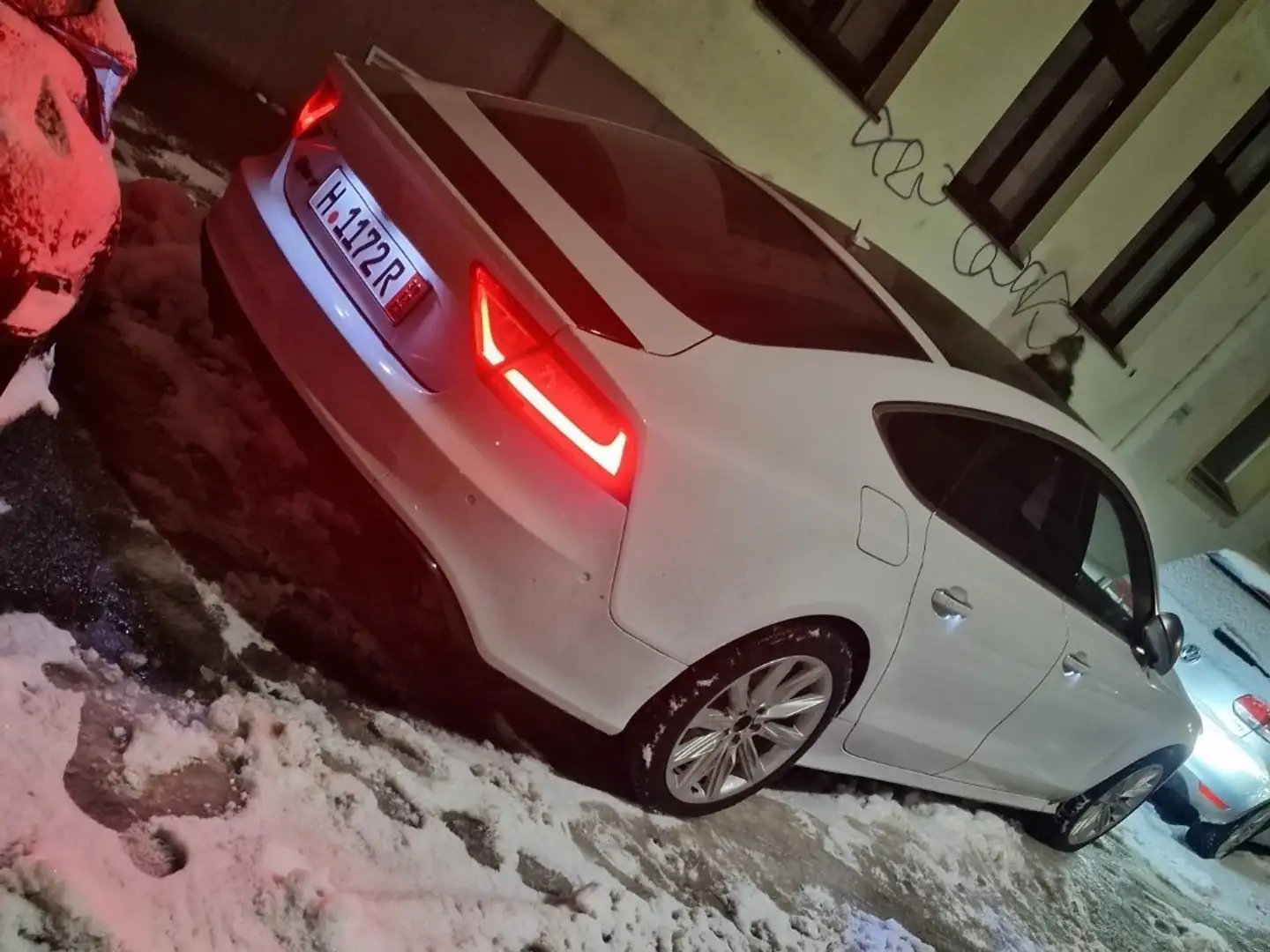 Audi S7 ACHTUNG, DAS AUTO HATTE DEUTSCHE PAPIERE! Biały - 2