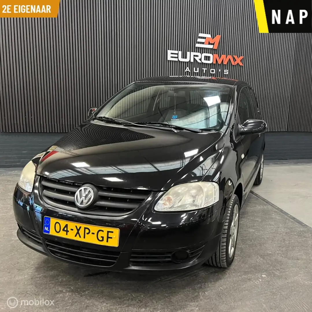 Volkswagen Fox 1.4 Airco | NAP | 2e eigenaar Negro - 1