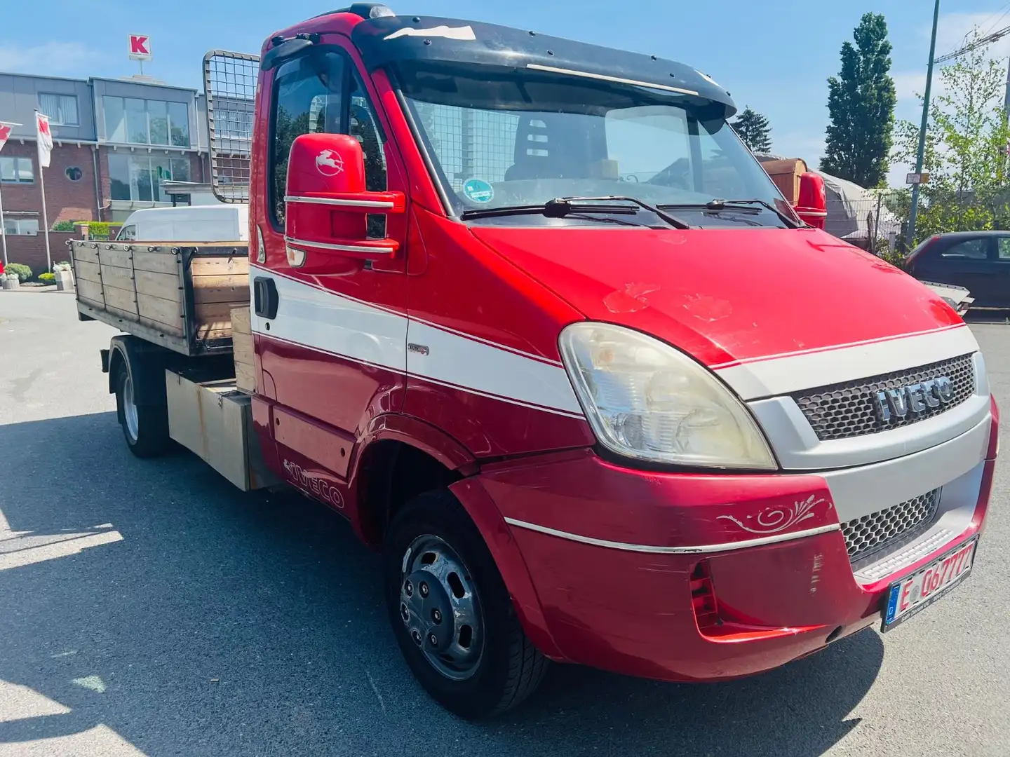 Iveco Daily 3,0 Diesel   50C18 EEV Abrollkipper Rosso - 2