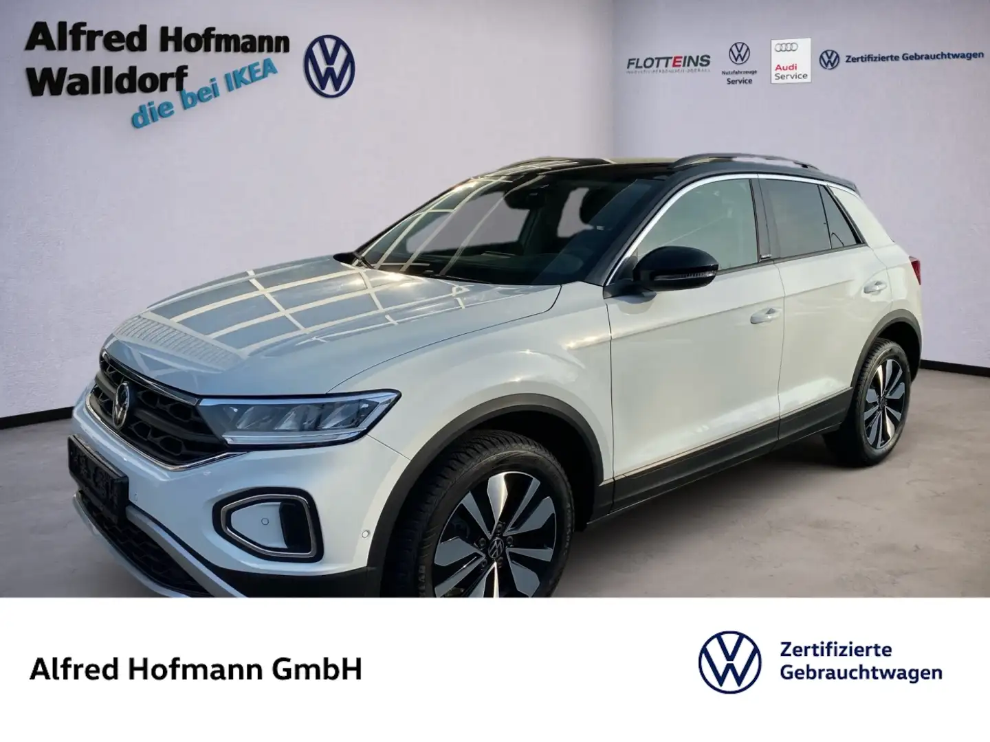 Volkswagen T-Roc 1.5 TSI Move DSG NAVI LED KLIMA LM Blanco - 1