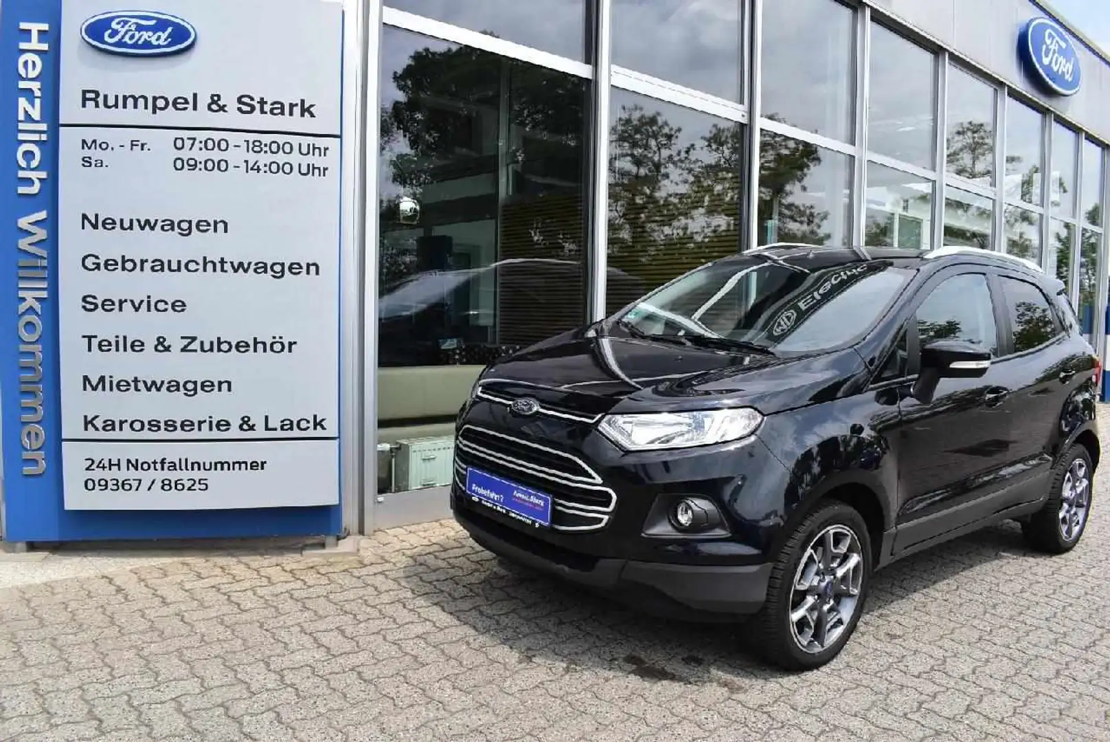 Ford EcoSport Trend Чорний - 1