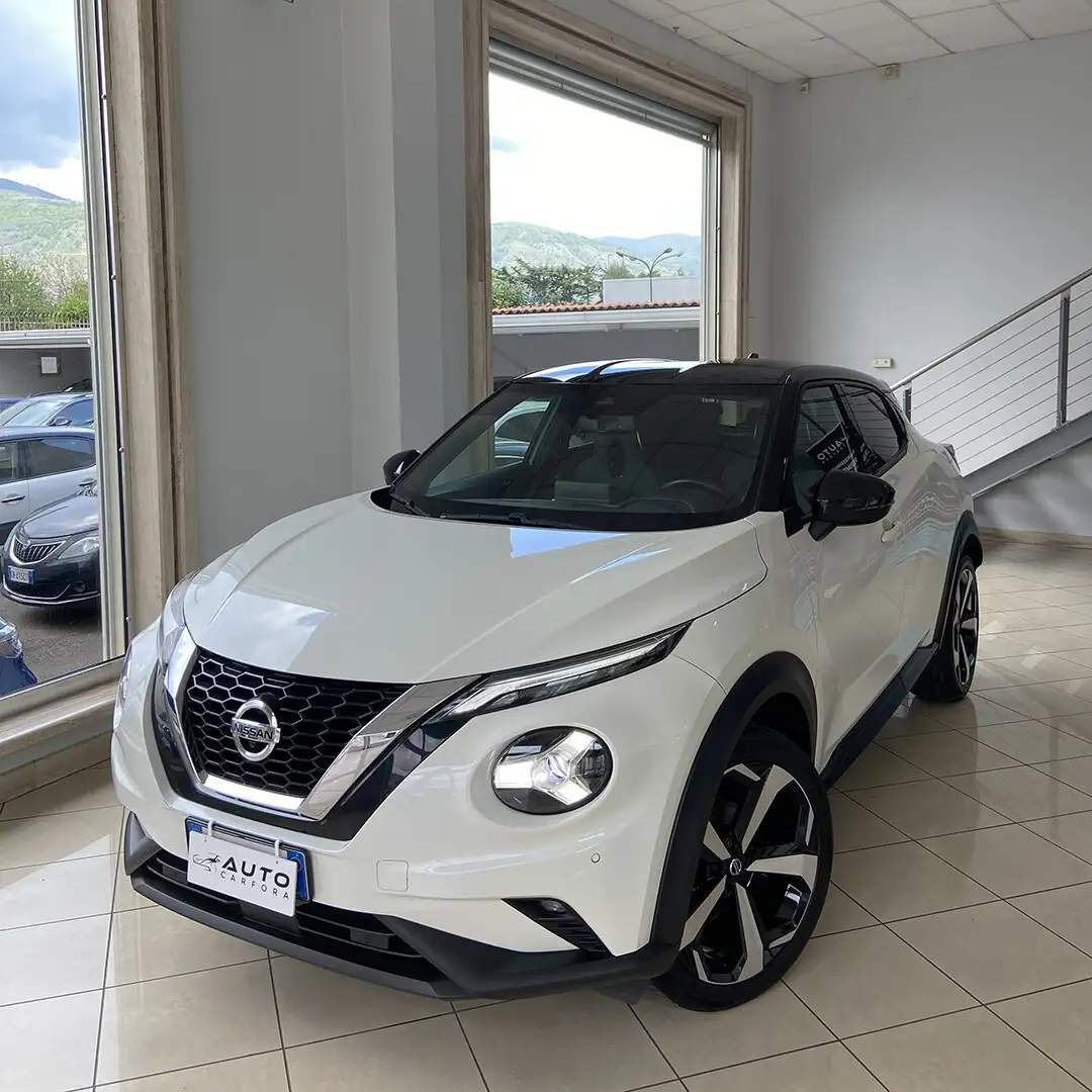 Nissan Juke 1.0 DIG-T 114 CV DCT N-Design sedili bose Fehér - 2