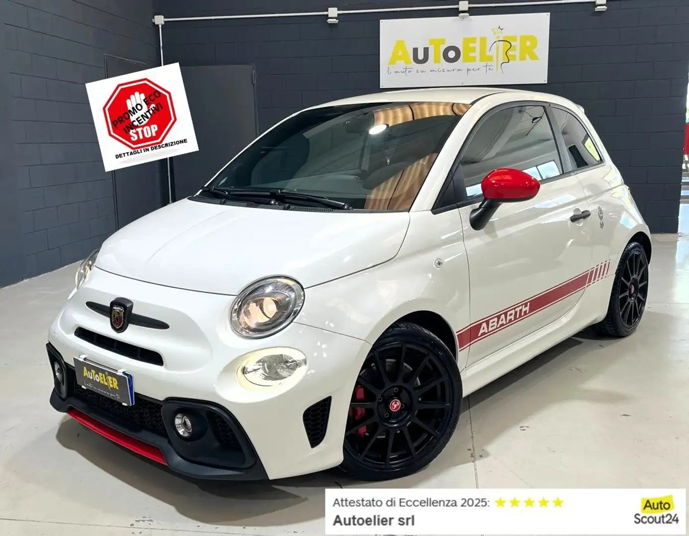 Abarth 595 595 1.4 t-jet esseesse 180cv Bianco - 1