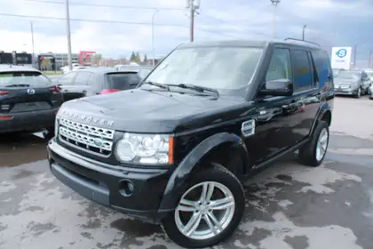 Black 2013 Land Rover LR4 SUV / Crossover Four-Wheel Drive Automatic