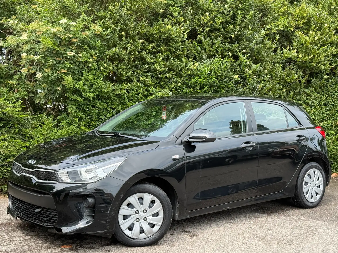 Kia Rio 1.2i+CARROSSERIE VOIR PHOTOS !!!! AIRCO+EURO 6B Noir - 1