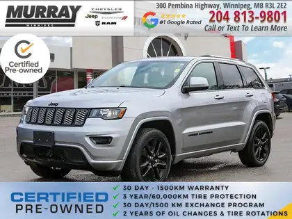 Silver 2021 Jeep Grand Cherokee Altitude 4WD SUV / Crossover 8-Speed Automatic