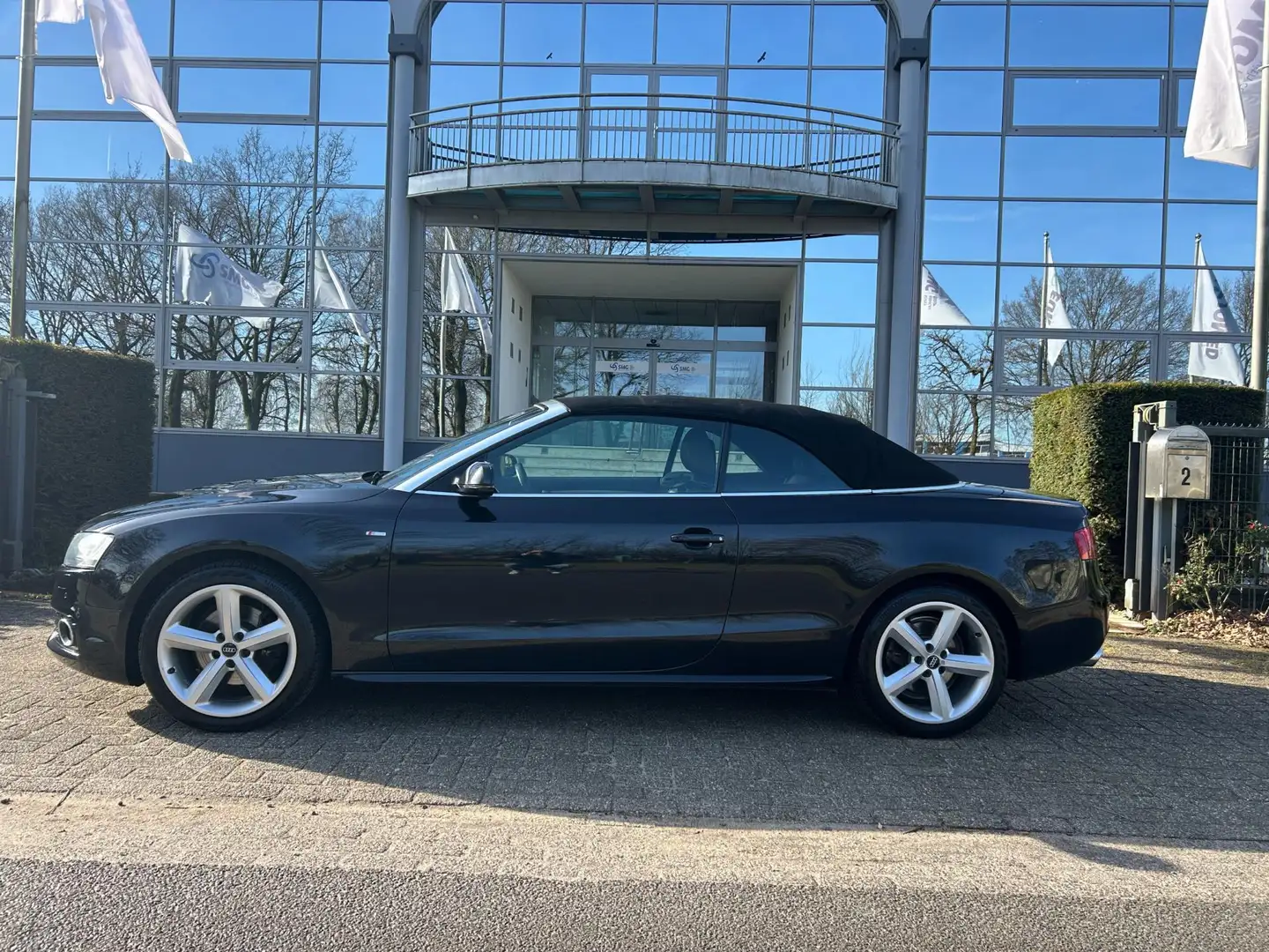 Audi A5 Cabriolet 2.0 TFSI aut S line origi NL Zeer mooi Noir - 2