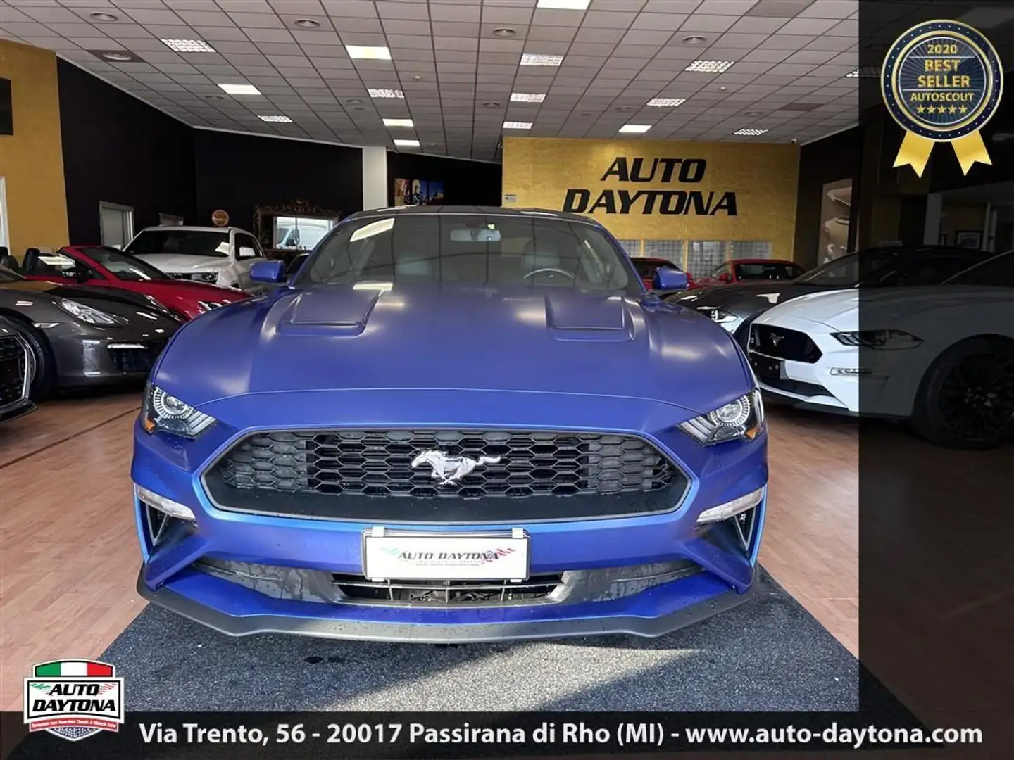 Ford Mustang Fastback 2.3 EcoBoost Automatica Bleu - 1