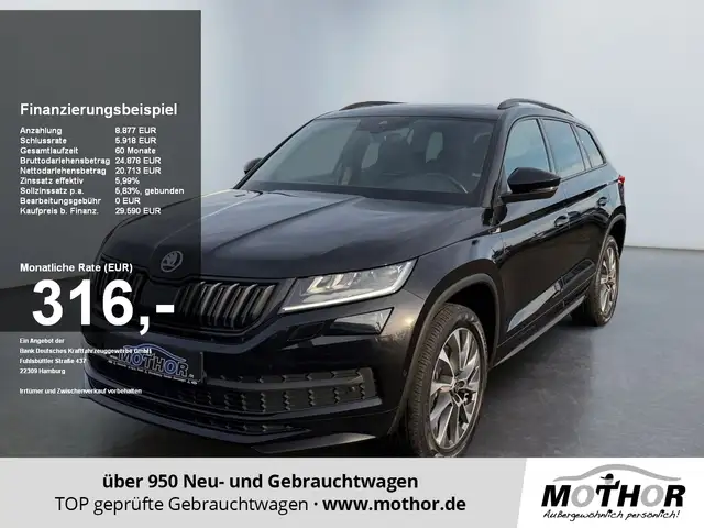 Skoda Kodiaq Sportline 2.0 TDI ACC LED NAVI 4XSHZ
