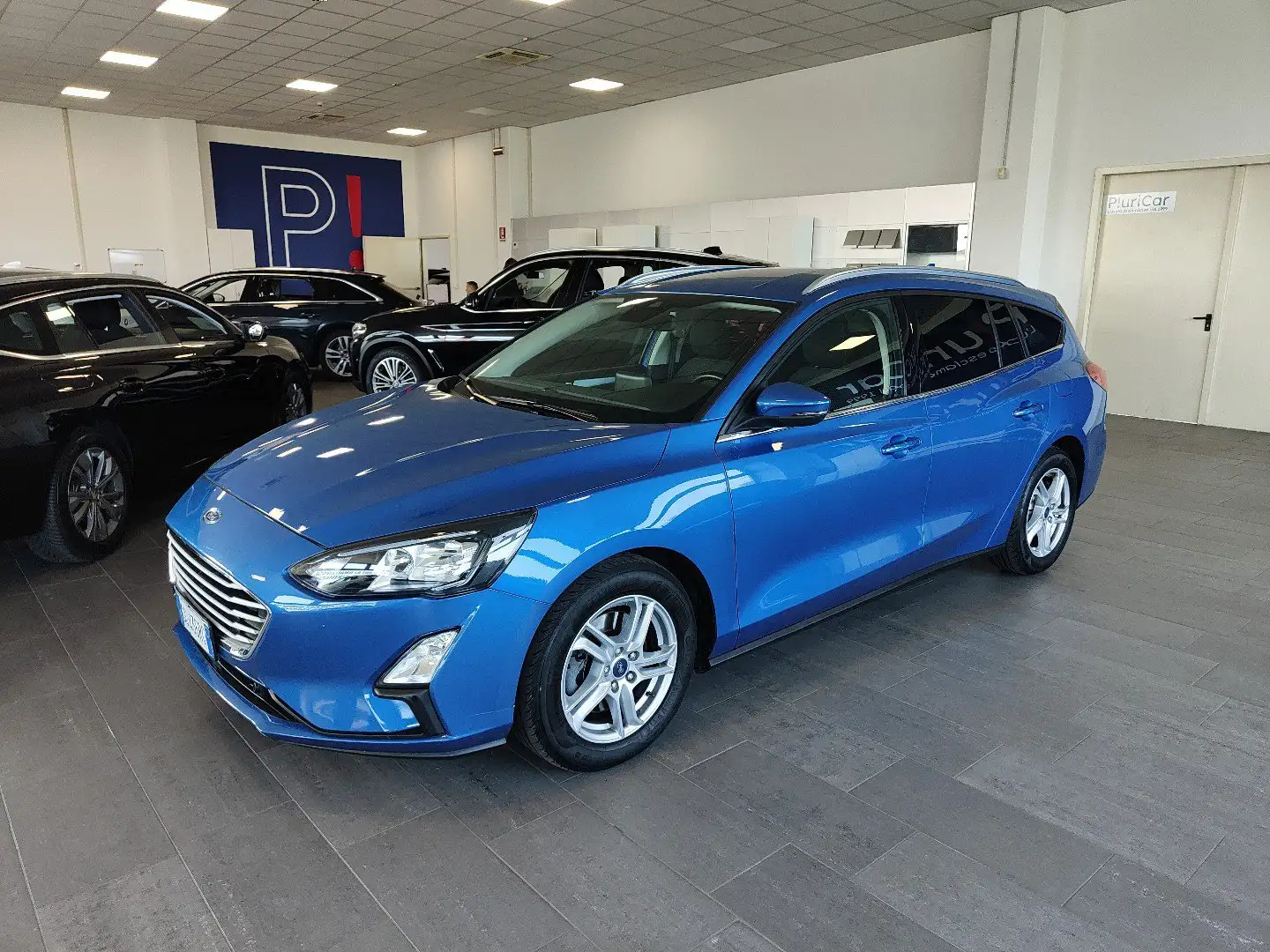 Ford Focus 1.5 EcoBlue 120cv Auto Navi Camera+Sensori FariLED Blu/Azzurro - 1