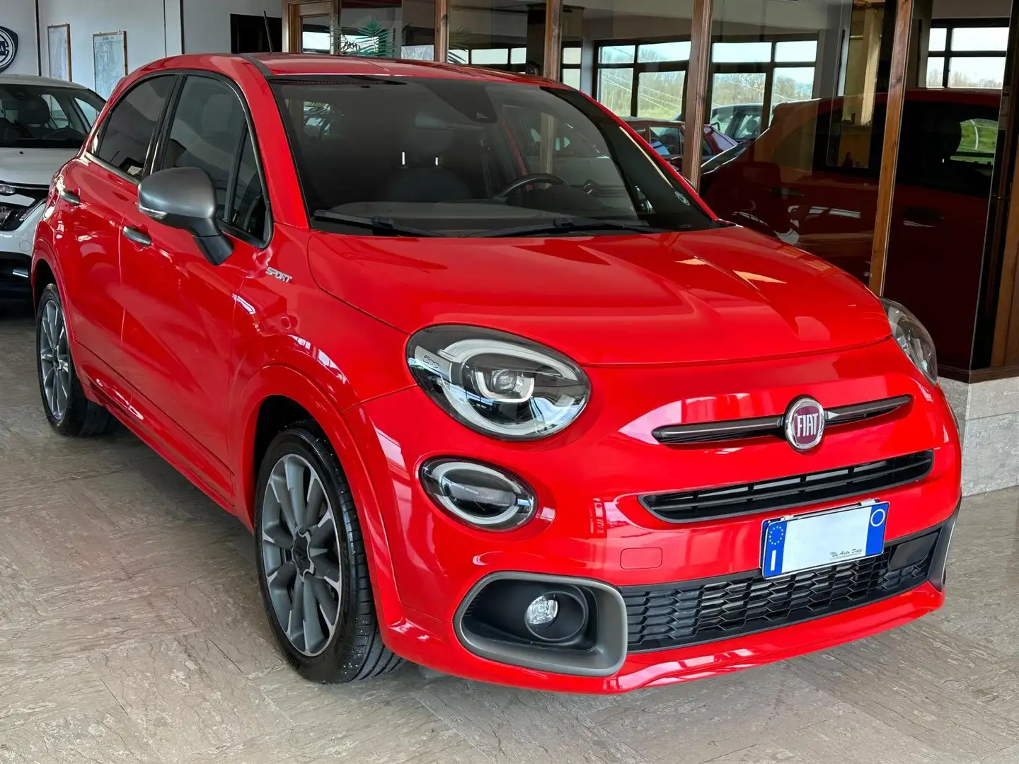 Fiat 500X 1.6 M.JET 120 cv. DDCT SPORT (Nav.) Rouge - 2