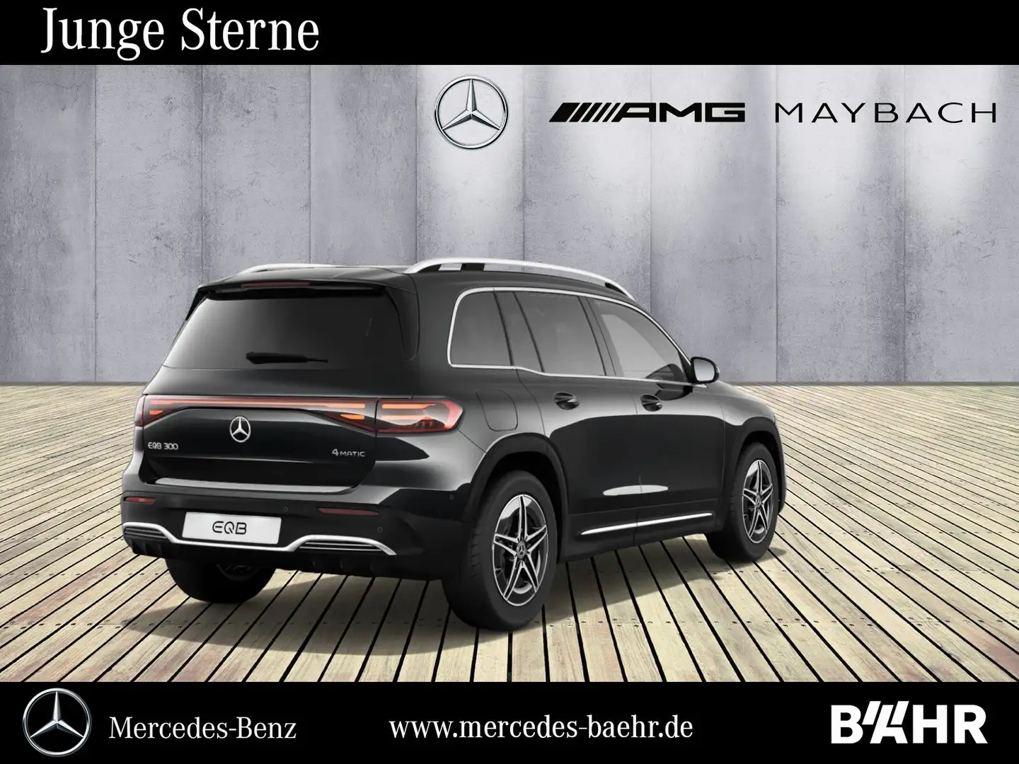 Mercedes-Benz EQB 300 EQB 300 4M AMG/MBUX/"Flex-Bonus" - 2.400 Euro! LED Schwarz - 2