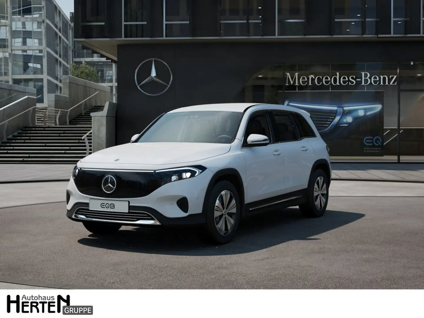 Mercedes-Benz EQB 300 4M+PROGRESSIVE+WINTER-P.+PARK-P.+MBUX Weiß - 1